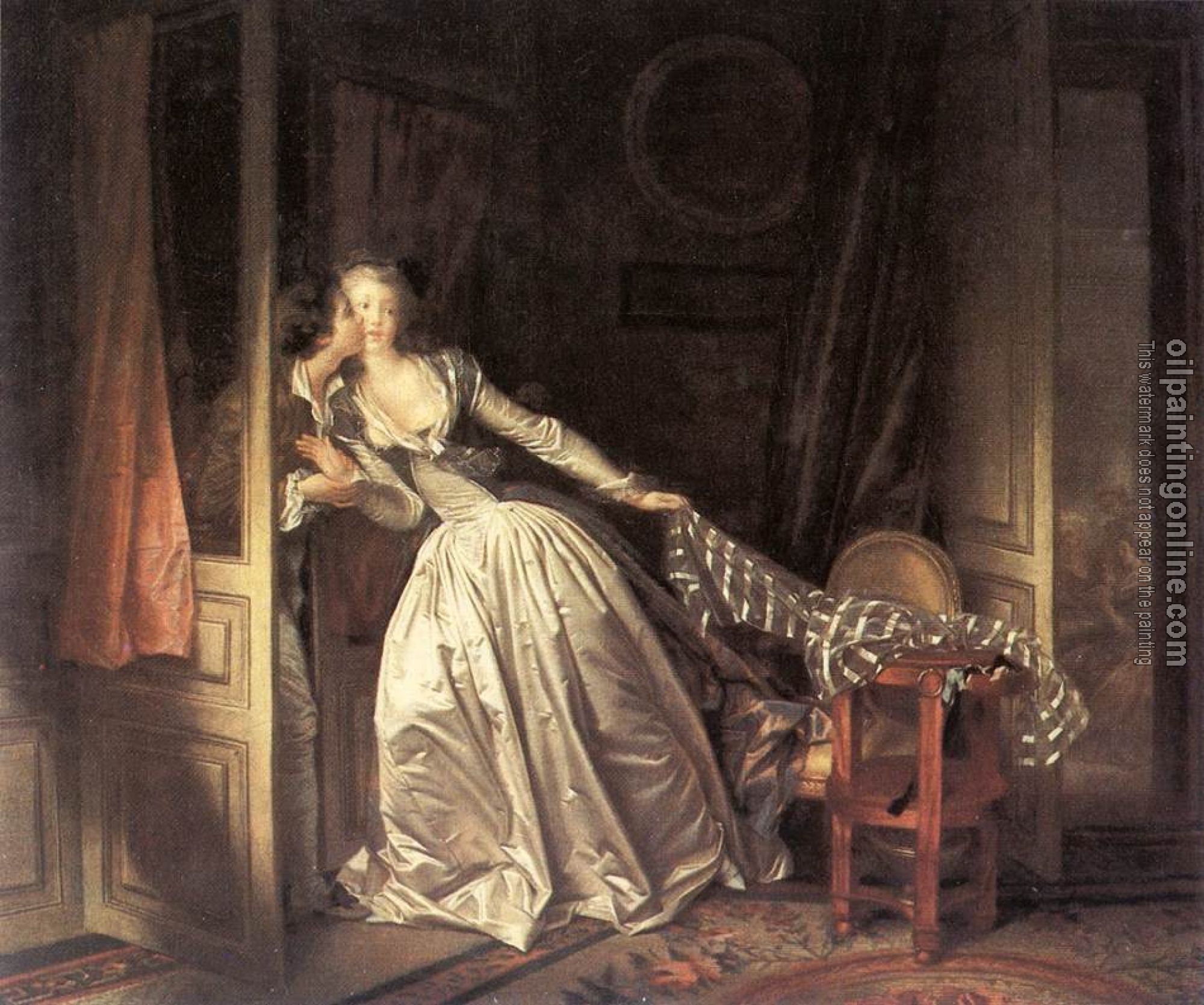 Fragonard, Jean-Honore - The Stolen Kiss